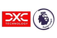 Premier League Badge &DXC Technology Sponsor